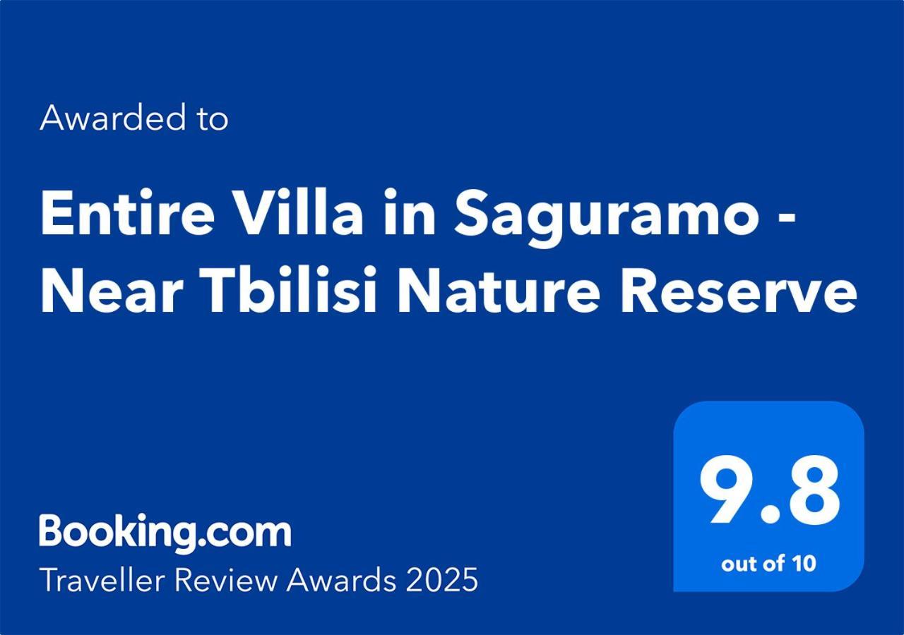 Entire Villa Near Tbilisi Nature Reserve With Panoramic View Mtskheta Luaran gambar